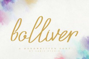Bolliver: The Calligraphic Script Font for Timeless Branding