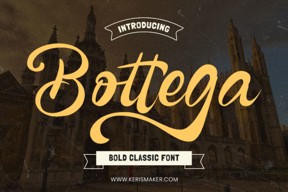 Bottega: The Script Font with a Relaxed, Handwritten Soul