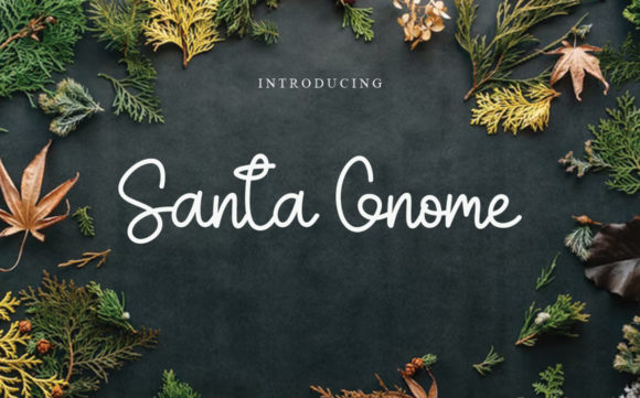 Bring Ideas to Life with the Santa Gnome Font