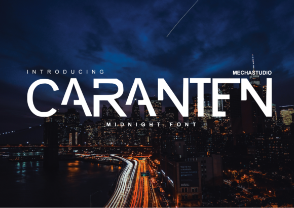 Caranten: A Thin Script Font for Modern Branding