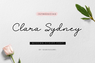 Clara Sydney: A Modern Calligraphic Font for Every Project