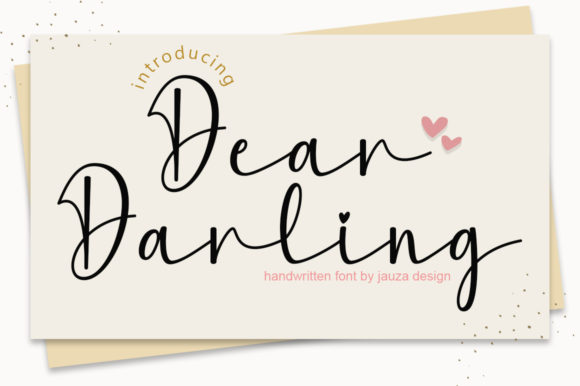Dear Darling: A Script Font for Elegant Branding