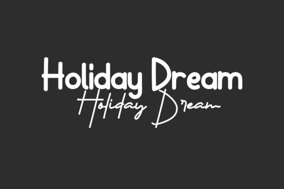 Designing with Holiday Dream: A Dual Font for Branding
