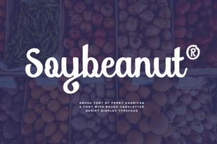 Exploring Soybeanut: A Friendly Script for Bold Branding