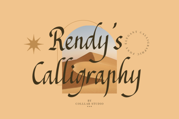Exploring the Elegance of Rendy's Calligraphy