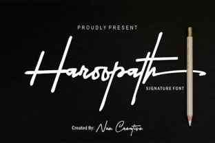 Haroopath: The Script Font with a Soul