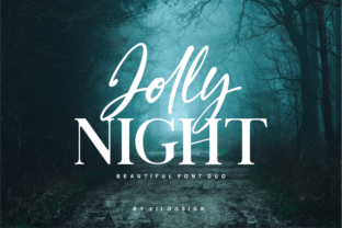 Jolly Night Duo: A Font Pairing for Elegant Design