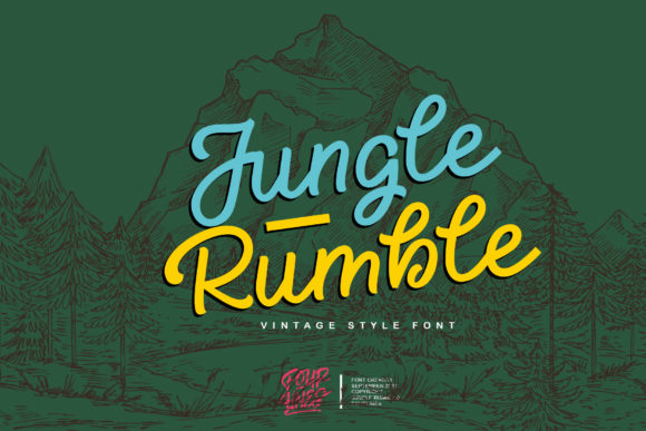 Jungle Rumble: A Vintage Script for Modern Brands