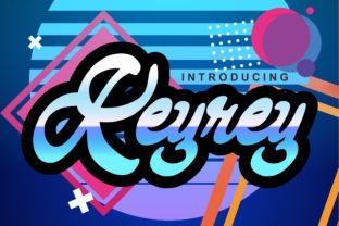 Keyrey: The Groovy Script Font That Demands Attention