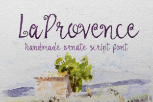 La Provence: The Allure of a Hand-Drawn Calligraphy Script