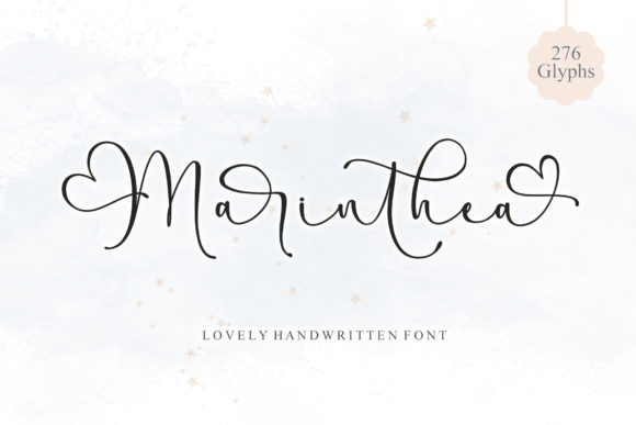 Marinthea: Elevating Designs with Elegant Script