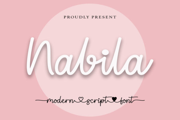 Nabila: A Script Font for Modern Elegance