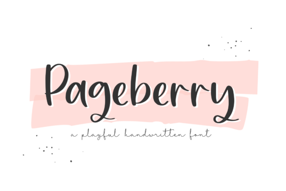Pageberry: The Script Font for Modern, Approachable Branding