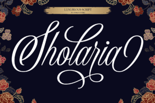 Sholaria: A Script Font That Redefines Luxury